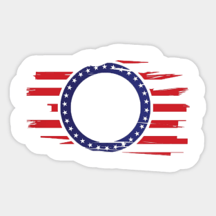 Stand up for Betsy ross Sticker